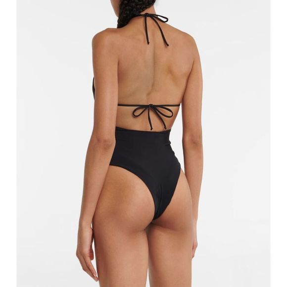 NENSI DOJAKA CROSSED FONT ONE PIECE SWIMSUIT WITH OPEN BACK XS $497 - Picture 5 of 11